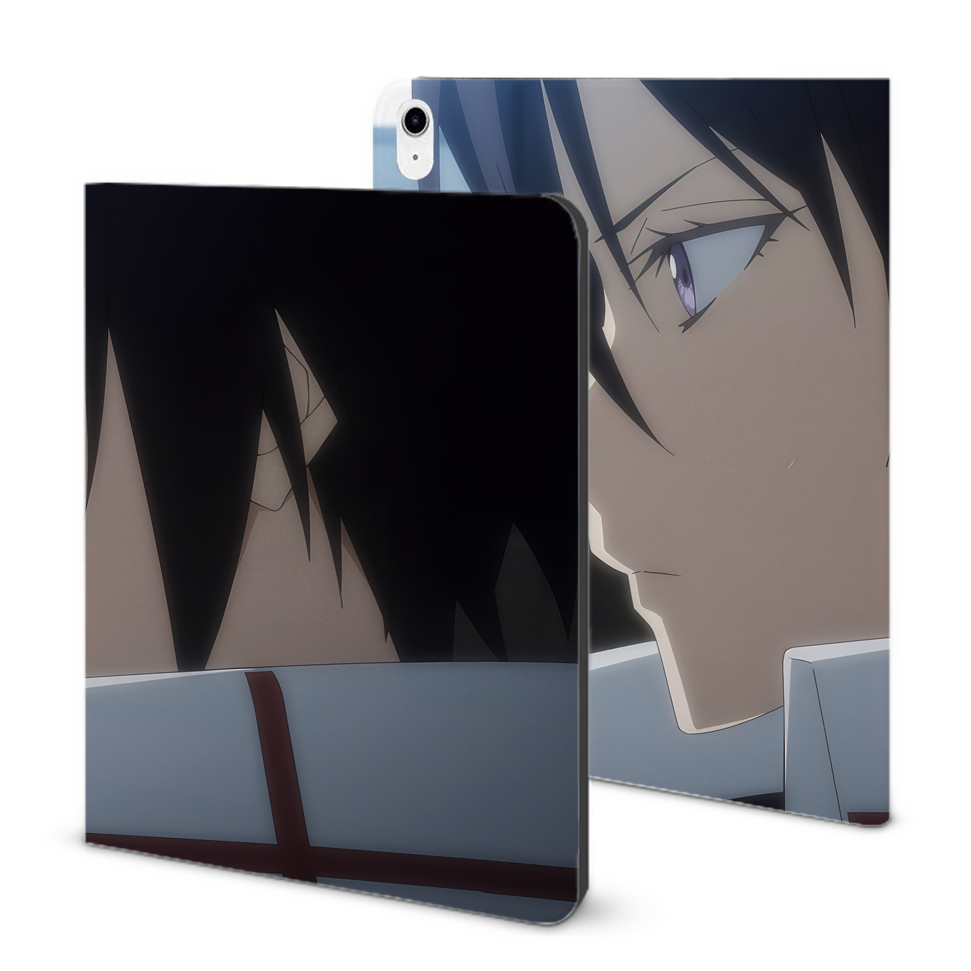 （画像用） 転スラ Regarding Reincarnated to Slime IPad ケース ブック型 PUレザー TPU 耐衝撃 軽量 薄型 ペン収納なし 全面保護 IPad 各モデル対応